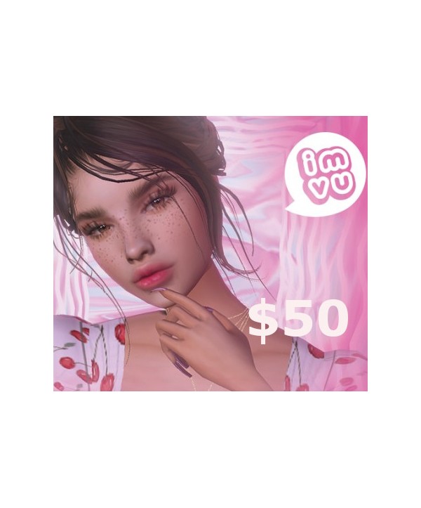 IMVU $50 NZ Game Card Key 